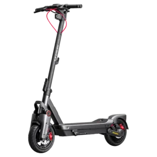 SEGWAY Ninebot KickScooter MAX G3 D E-Scooter (11 Zoll, Schwarz/Silber/Rot)