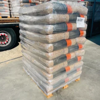 Holzpellets Economy 6 mm – Palette 990 kg (66 × 15 kg)