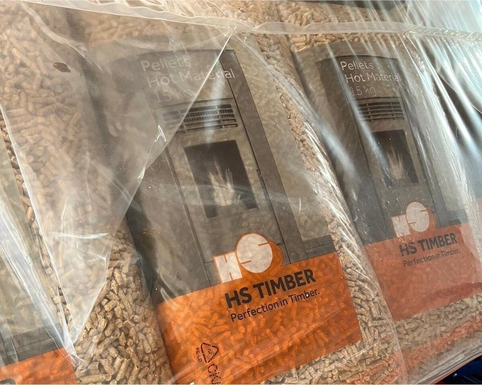 Holzpellets Economy 6 mm – Palette 990 kg (66 × 15 kg) – Bild 2